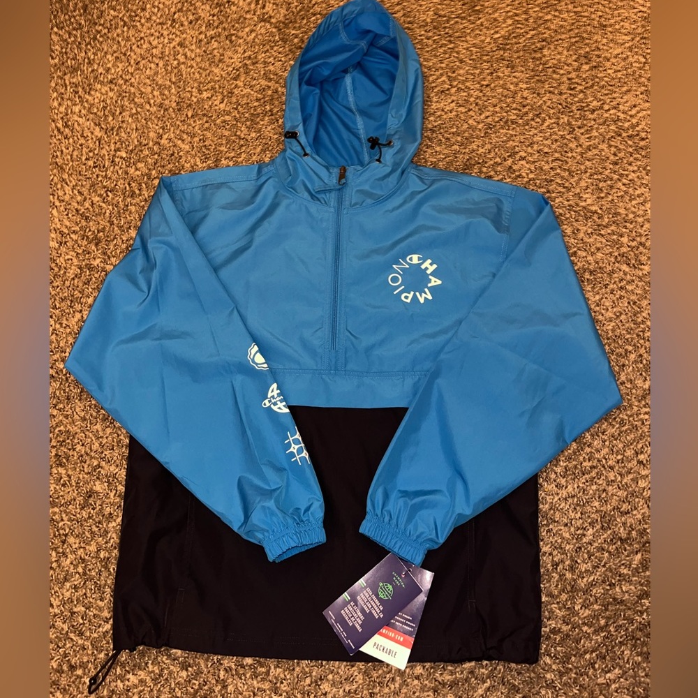 Men's Champion 1/2 Zip Windbreaker Jacket